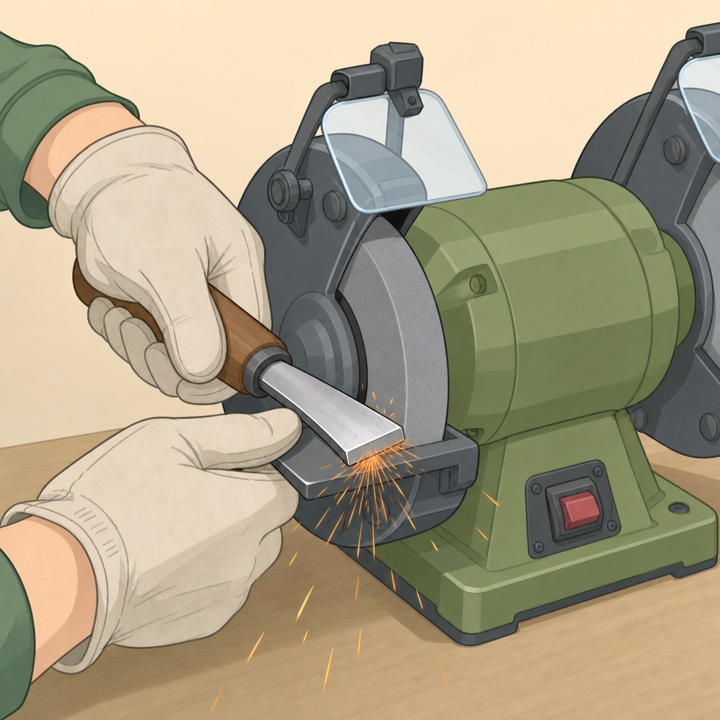 Electric/Bench Grinder Method