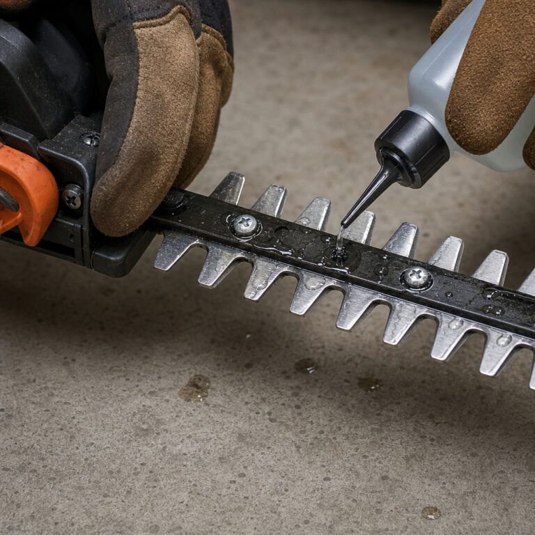 The Right Way to Lubricate a Hedge Trimmer – A Full Guide