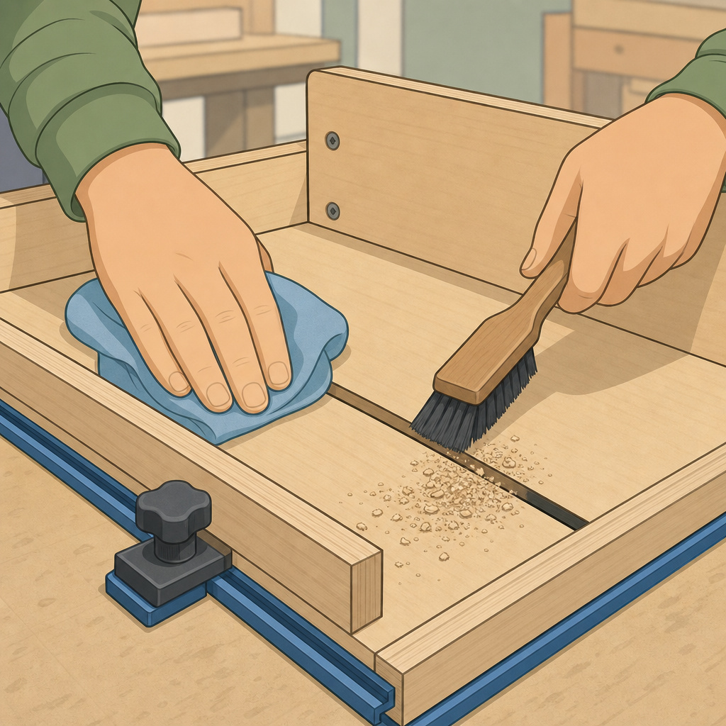 Maintaining Your Crosscut Sled