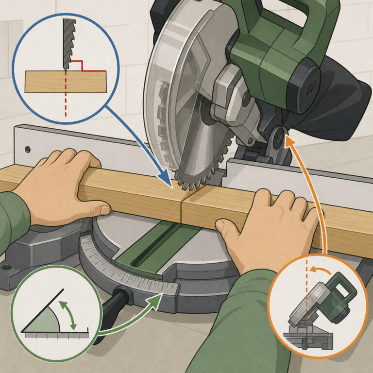 How to Use a Miter Saw the Right Way (Safety & Accuracy)