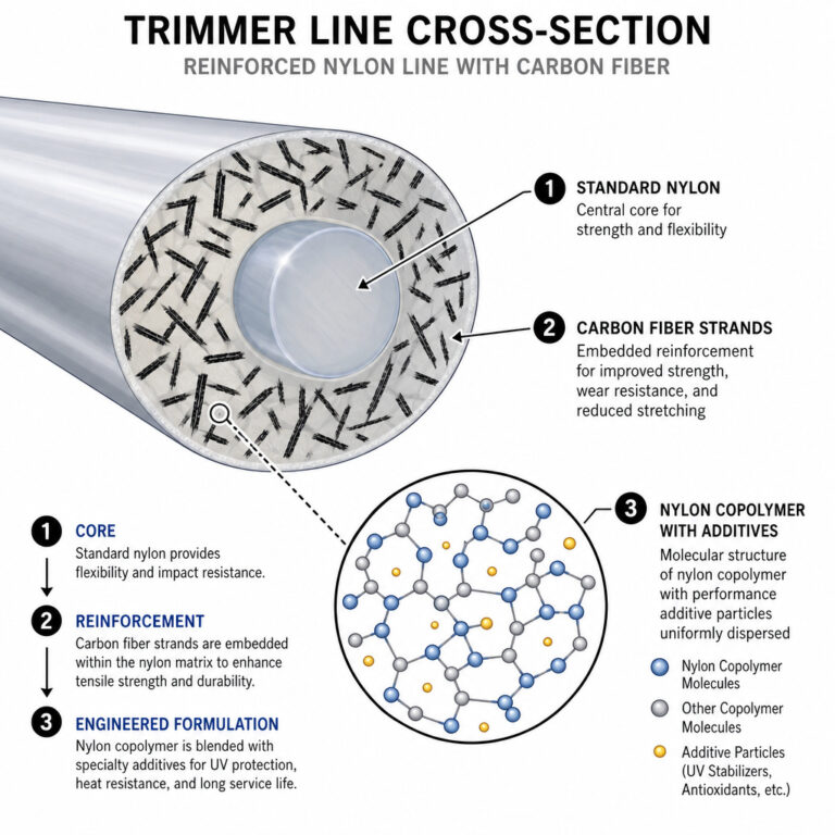 What is a Trimmer Line? Guide to Sizes, Shapes & Materials