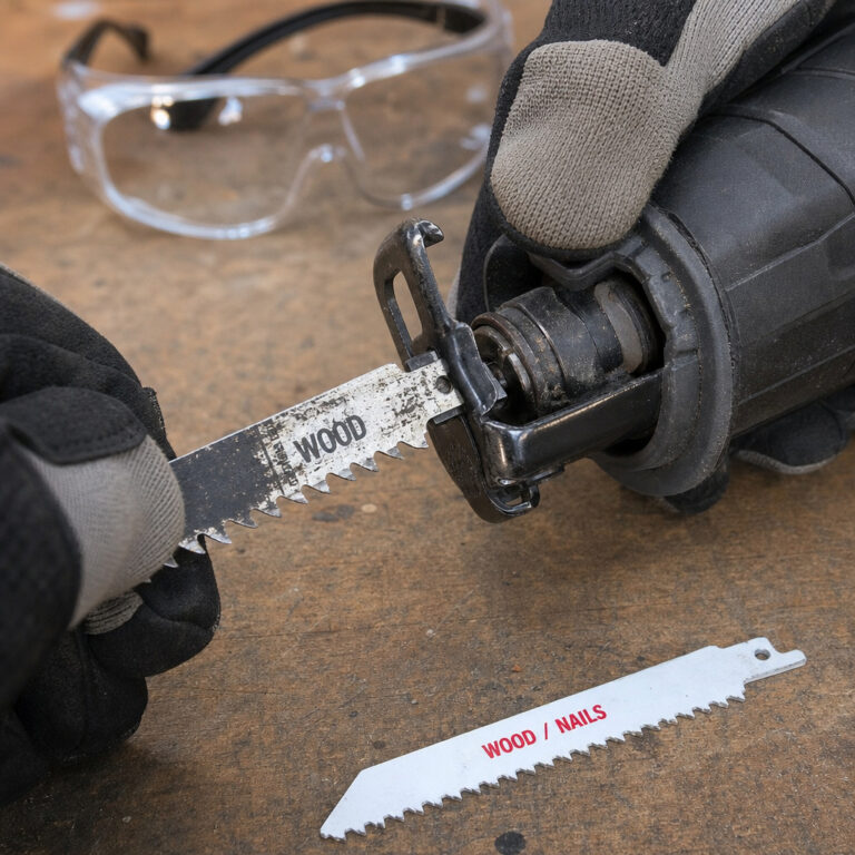 How to Change Blade on Reciprocating Saw – 5-Step Guide