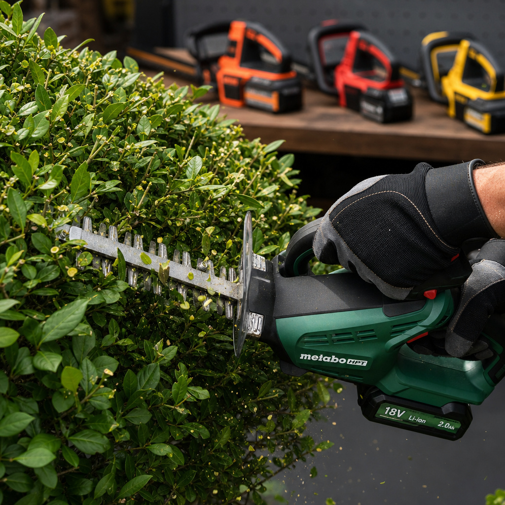 Four top-rated cordless hedge trimmers compared for power and ergonomics.