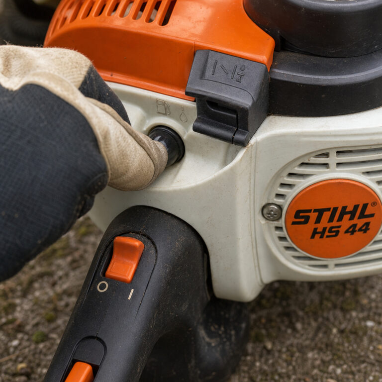 How to Start a STIHL Hedge Trimmer the Right Way (Step-by-Step)