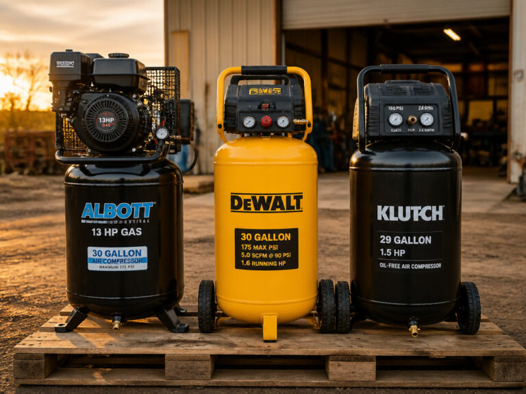 7 Best 30 Gallon Air Compressors of 2026