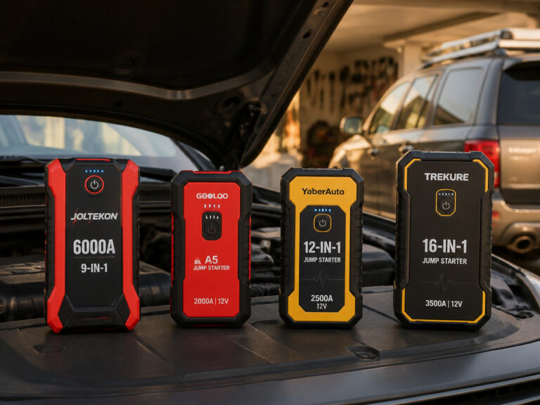 7 Best 4-in-1 Jump Starters with Air Compressor 2026