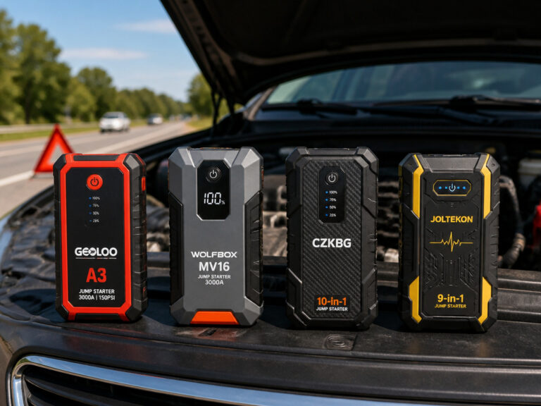 8 Best 4-in-1 Jump Starters with Air Compressors 2026