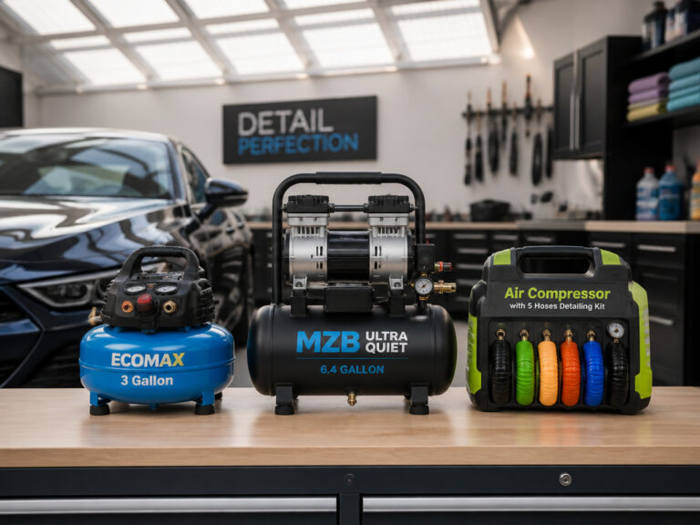 3 Best Air Compressors for Car Detailing 2026