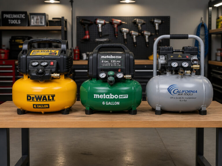 6 Best Air Compressors for Pneumatic Tools 2026