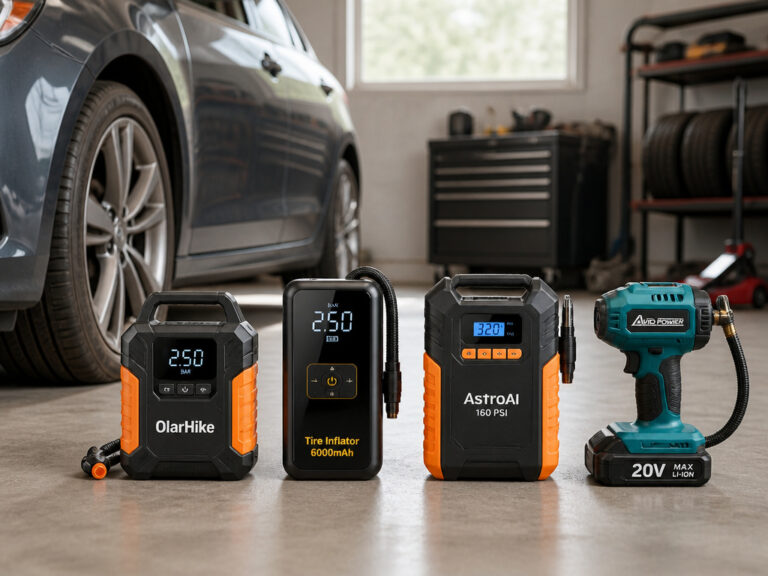 8 Best Battery Powered Air Compressors of 2026