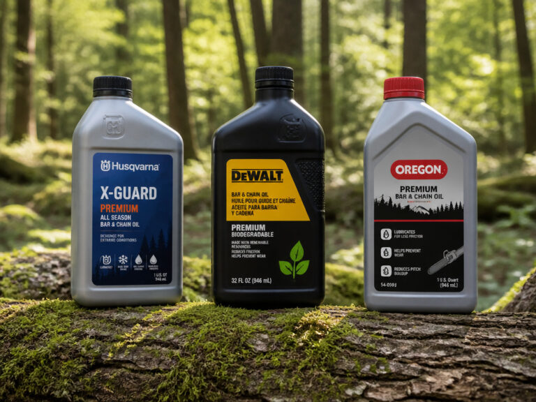 7 Best Chainsaw Bar Oils of 2026