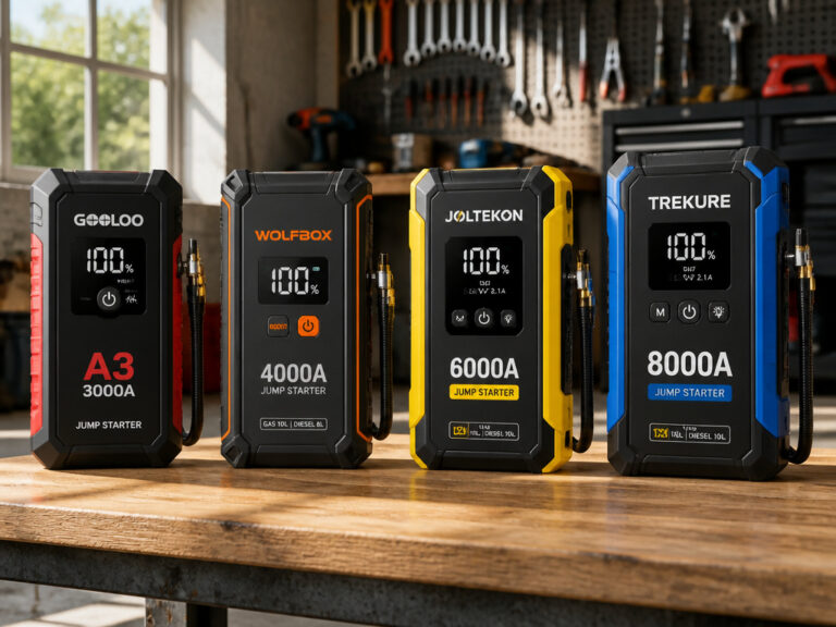 8 Best Portable Jump Starters with Air Compressors 2026