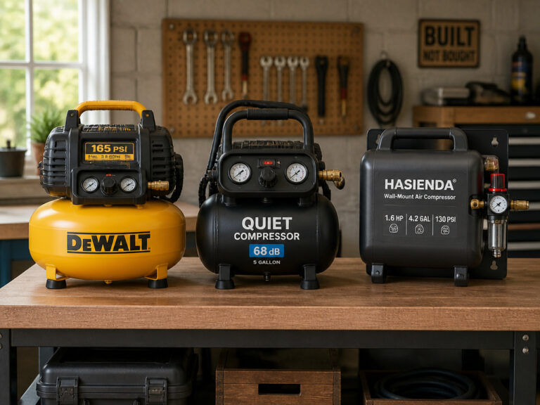 3 Best Quiet Air Compressors for Home Garages 2026