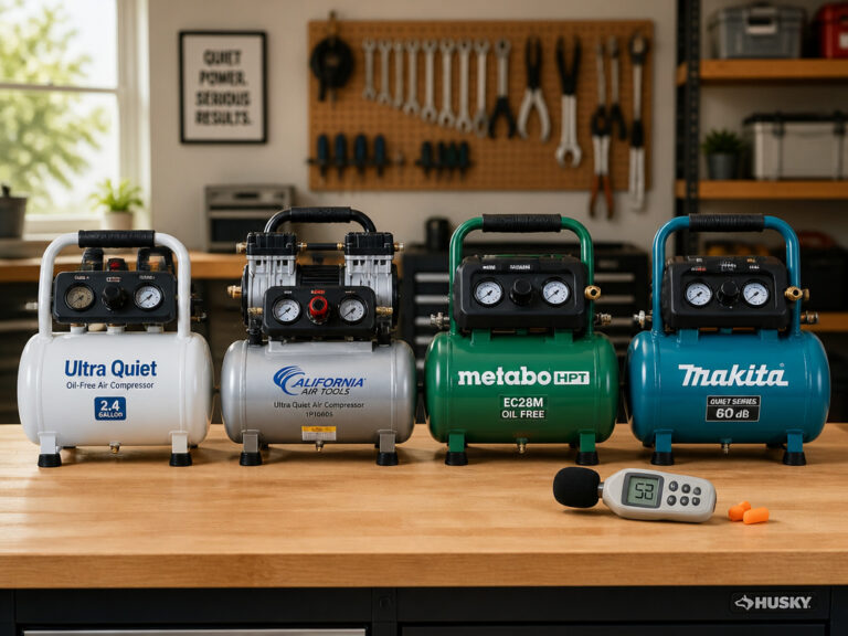 7 Best Quiet Air Compressors 2026