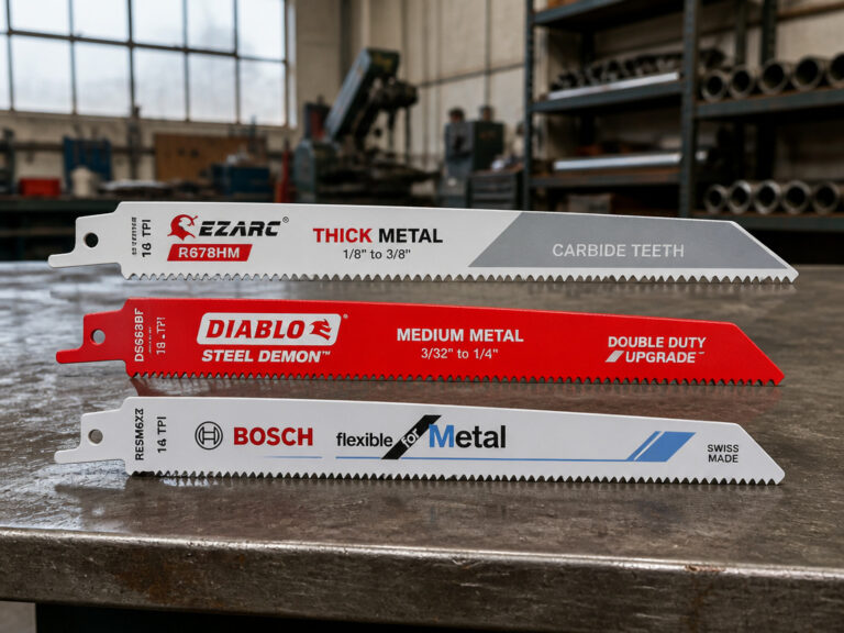 7 Best Reciprocating Saw Blades for Metal (2026 Guide)