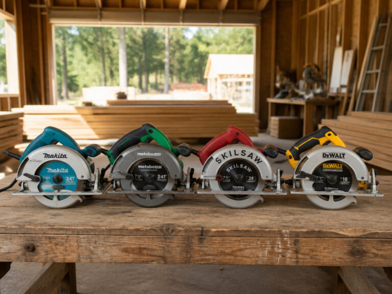 7 Best Corded Circular Saws 7 1/4″ of 2026