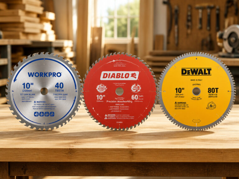7 Best 10-Inch Table Saw Blades of 2026
