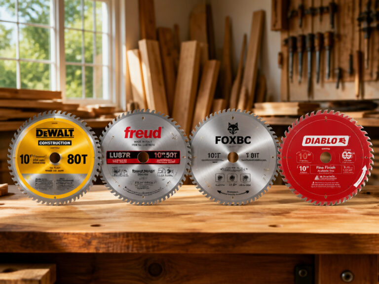8 Best 10-Inch Table Saw Blades of 2026
