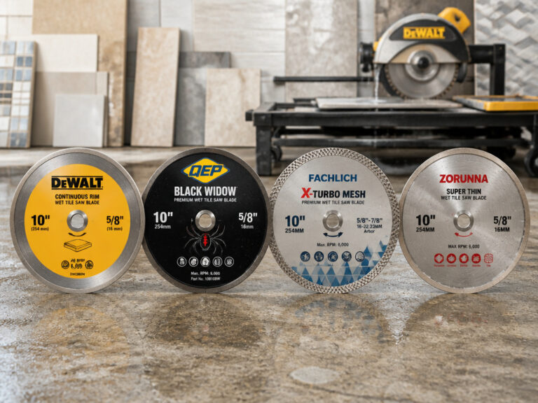 7 Best 10-Inch Wet Tile Saw Blades of 2026
