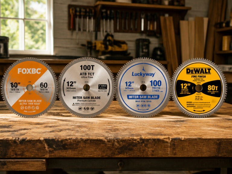 8 Best 12-Inch Saw Blades for Miter Saws of 2026