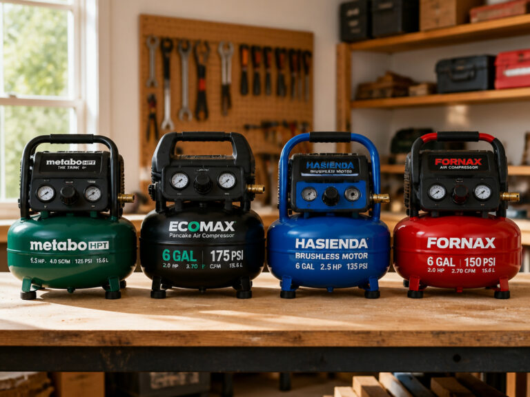 7 Best 6 Gallon Pancake Air Compressors 2026