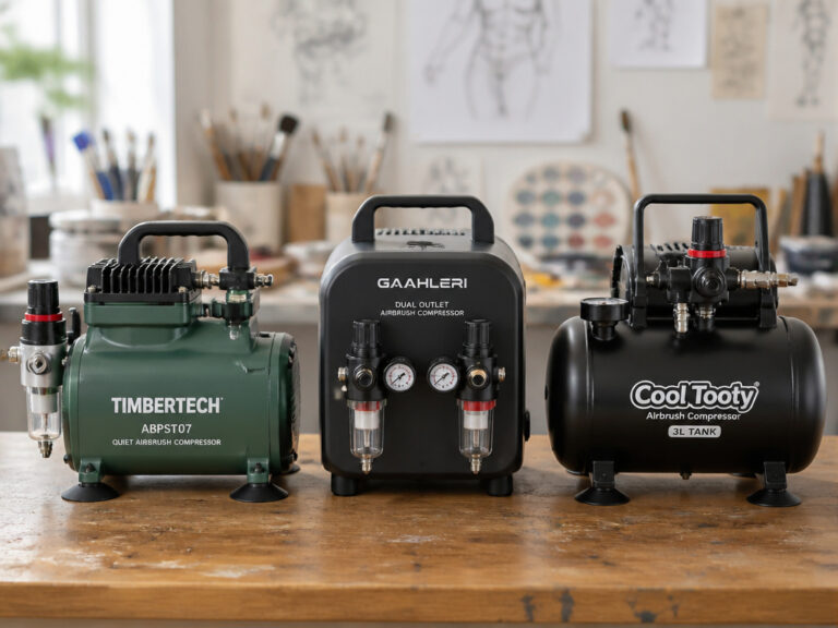 3 Best Air Compressors for Airbrushing 2026