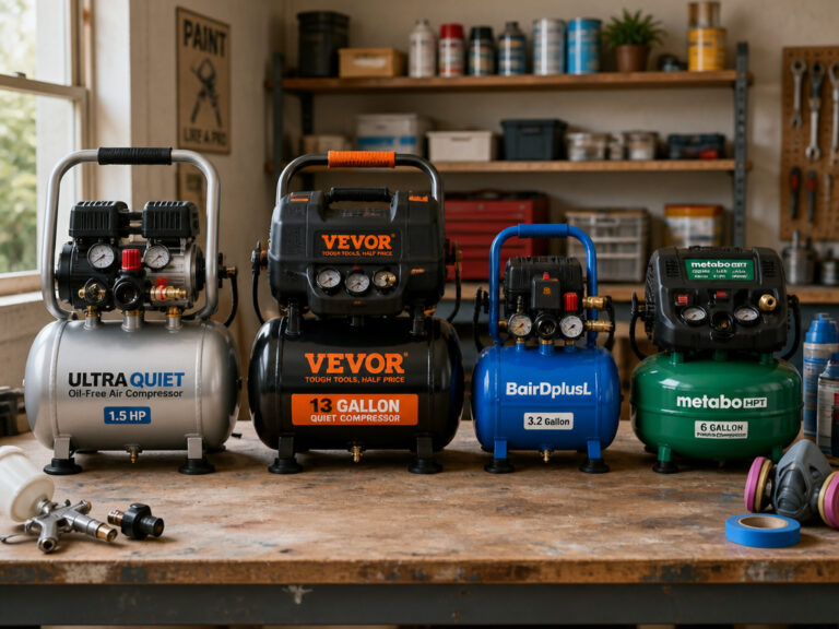 5 Best Air Compressors for Painting (2026 Guide)