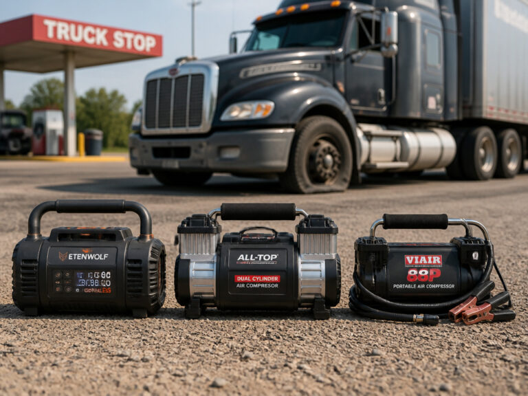 3 Best Air Compressors for Truck Tires 2026