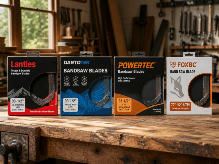 8 Best Bandsaw Blades for Woodworking 2026