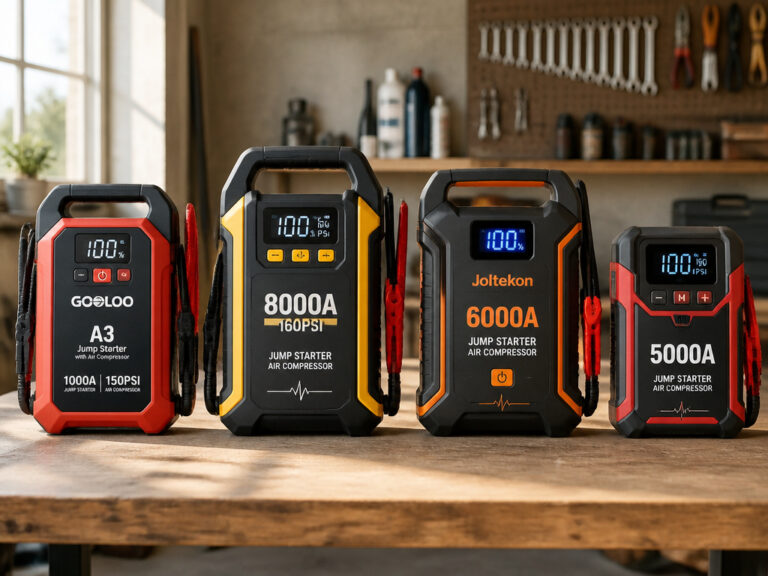 6 Best Jump Starters with Air Compressors 2026