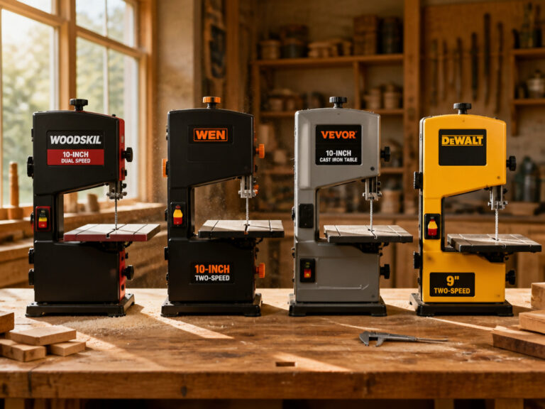 7 Best Benchtop Bandsaws for Woodworking 2026