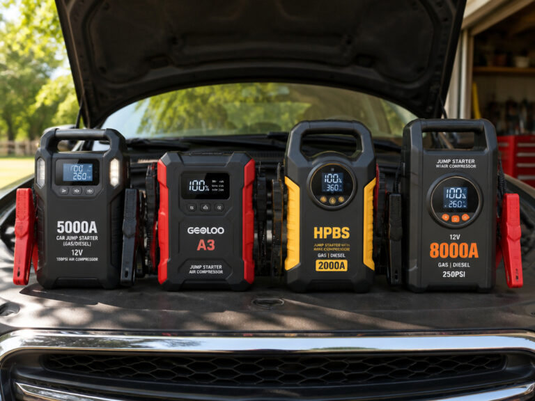 8 Best Jump Starters with Air Compressor 2026