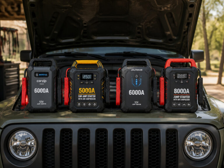 8 Best Car Jumpers with Air Compressors 2026