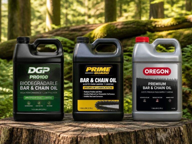 8 Best Chainsaw Bar and Chain Oils of 2026
