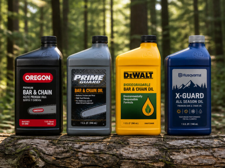 7 Best Chainsaw Oils of 2026