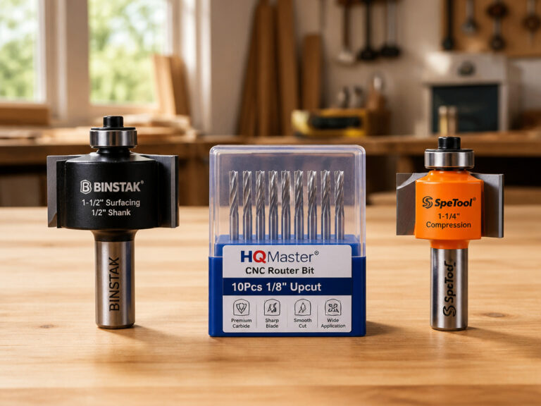 8 Best CNC Router Bits for Wood 2026