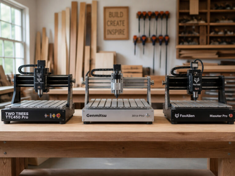 4 Best CNC Routers for Woodworking 2026
