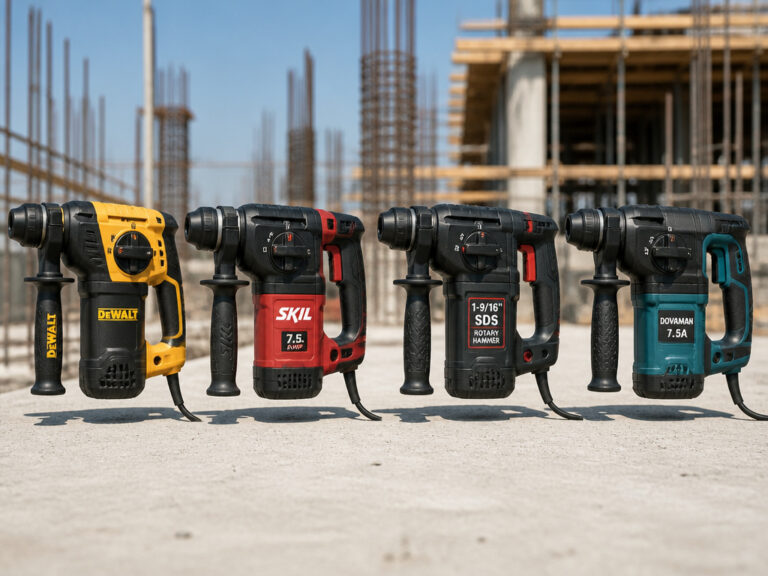 4 Best Corded Hammer Drills for Concrete (2026 Guide)