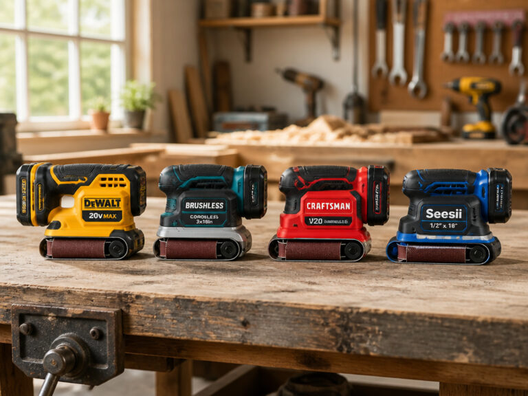 7 Best Cordless Belt Sanders 2026