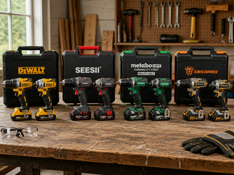 7 Best Drill and Impact Driver Combos 2026