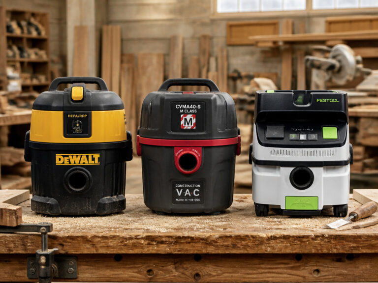 5 Best Dust Extractors for Woodworking 2026