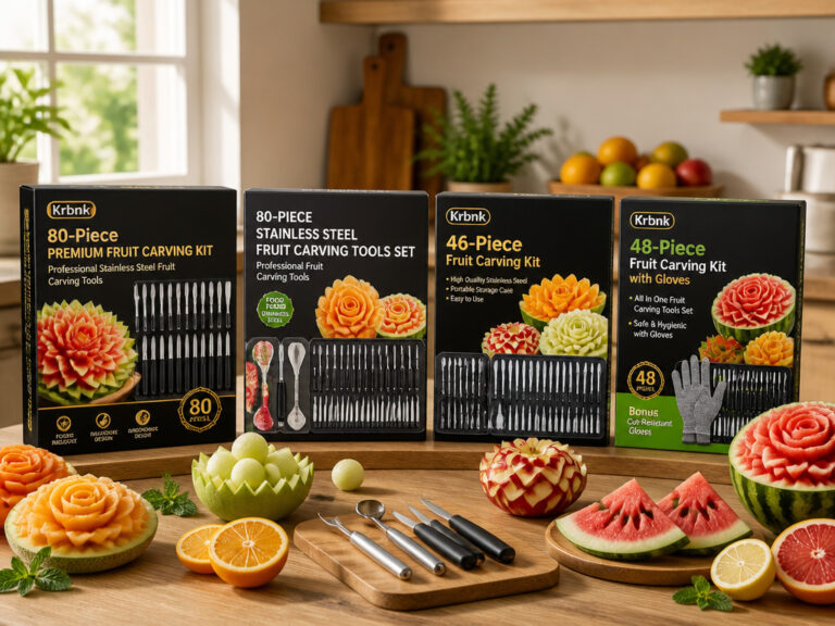 8 Best Fruit Carving Tools Sets of 2026