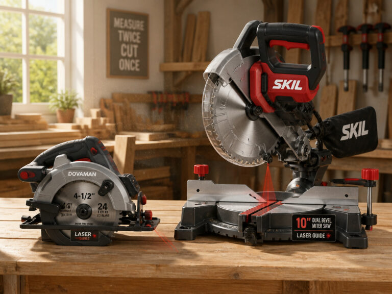 6 Best Laser-Guided Cross Cut Saws for Precision (2026)