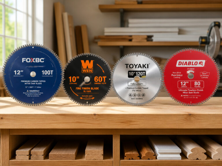 6 Best Miter Saw Blades for Mouldings 2026