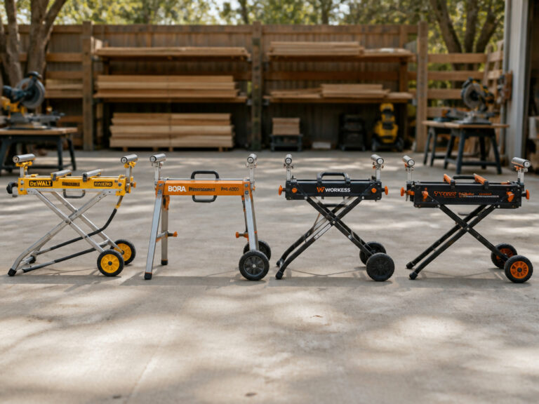 7 Best Miter Saw Stands with Wheels 2026