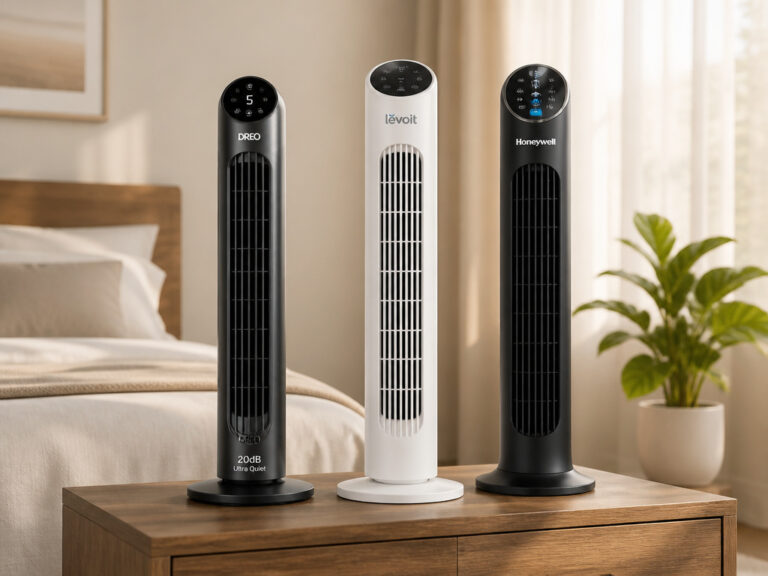 7 Best Oscillating Tower Fans for Bedrooms 2026