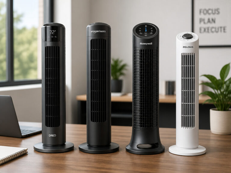 7 Best Oscillating Tower Fans for Office Use 2026