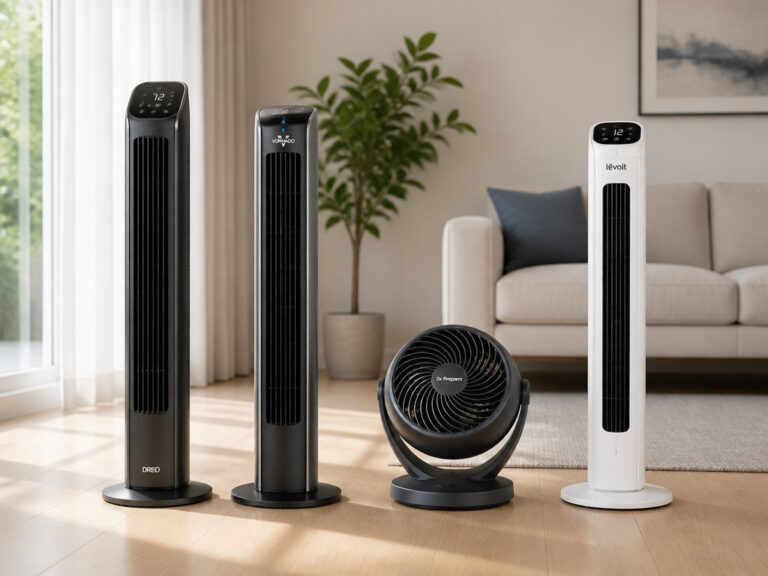 7 Best Oscillating Tower Fans for Energy Efficiency 2026