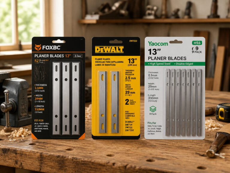7 Best Planer Blades for Dewalt 735 (2026 Guide)