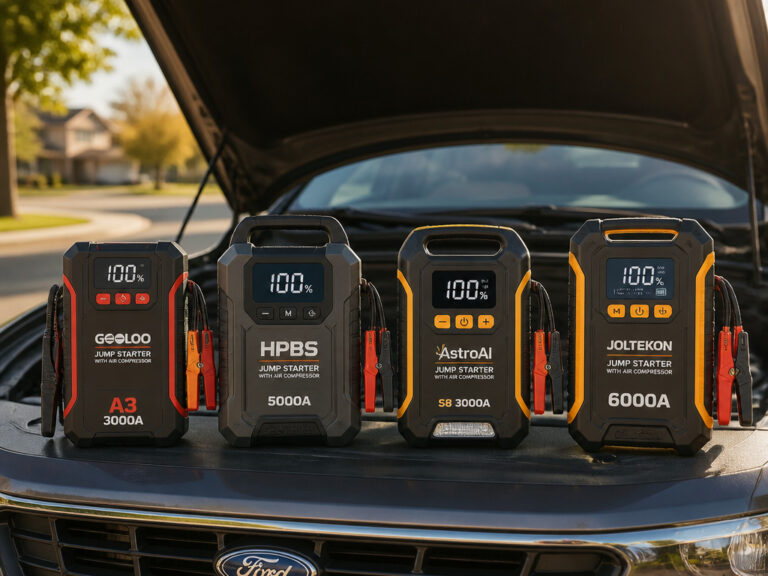 8 Best Portable Jump Starters with Air Compressors 2026